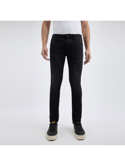 Pepe Jeans - Men Black Skinny Fit Low Rise Jeans
