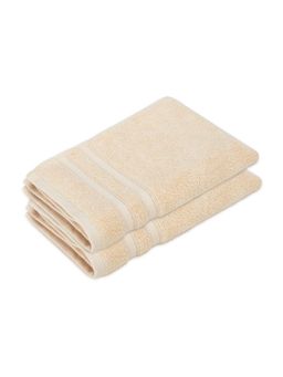 Boutique Living - Zen Living Cotton Bamboo 550 Gsm Cream Hand Towels (Pack of 2)
