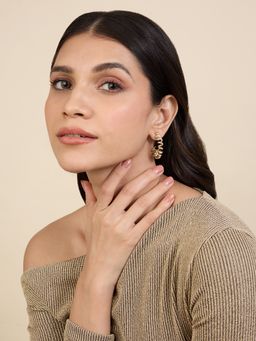 Isharya - Disco Spiral Hoops 18Kt Gold Plated