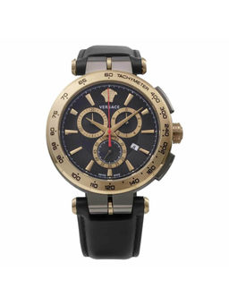 VERSACE - Aion Chrono 45 mm Black Dial Men Watch - VE6CA0323 (L)