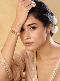 Indinoor - Gold Temple Bracelet Bangle