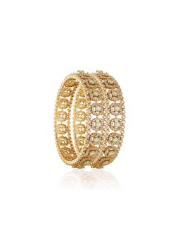 Indinoor - Yaashna Zircon Bangle Set