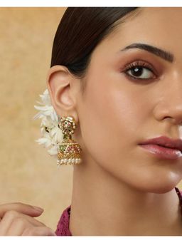 Indinoor - Jadau Bold Jhumkas