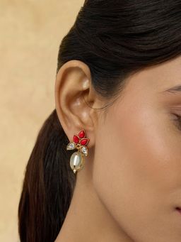 Indinoor - Veyara Kundan Studs