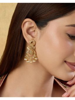 Indinoor - Sohira Jadau Danglers