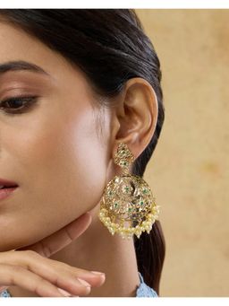 Indinoor - Nilvya Jadau Danglers