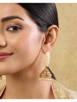 Indinoor - Hansela Temple Jhumkas