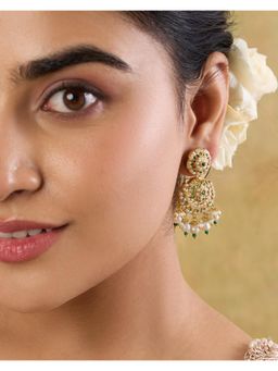 Indinoor - Tindaya Jadau Danglers