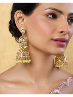 Indinoor - Phadira Jadau Jhumkas