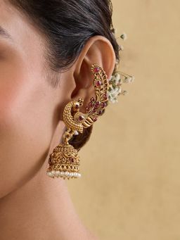 Indinoor - Mehrika Temple Earrings