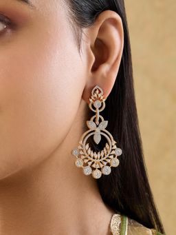 Indinoor - Andal Zircon Necklace Set