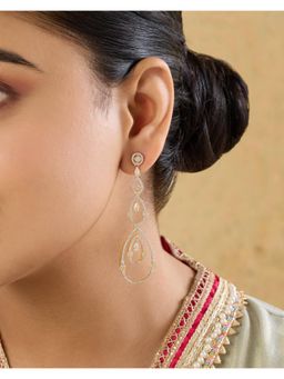 Indinoor - Roopami Zircon Earrings