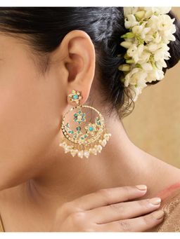 Indinoor - Harooni Jadau Earrings