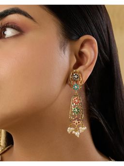 Indinoor - Keera Jadau Earrings