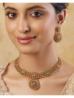 Indinoor - Devi Temple Necklace Set