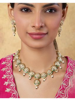 Indinoor - Kalpita Jadau Necklace Set