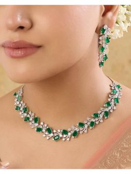 Indinoor - Shahdokht Zircon Necklace Set