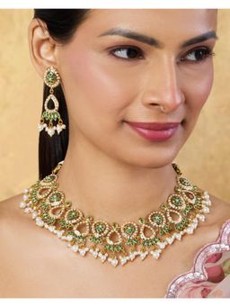 Indinoor - Rudhyami Jadau Necklace Set