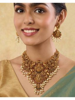 Indinoor - Mrini Temple Necklace Set