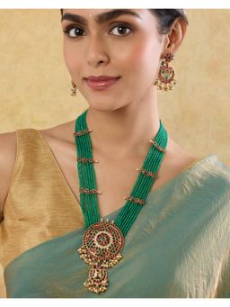 Indinoor - Adyaam Temple Necklace Set