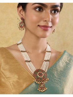 Indinoor - Mehranam Temple Necklace Set