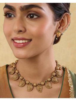 Indinoor - Aamrii Temple Necklace Set