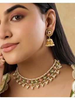 Indinoor - Tarabai Jadau Necklace Set