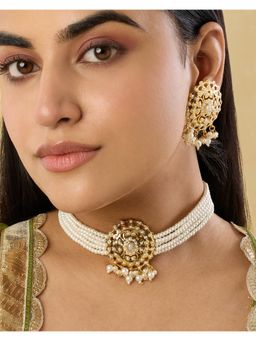 Indinoor - Surayya Jadau Necklace Set