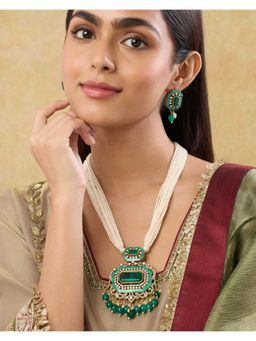 Indinoor - Zayli Kundan Necklace Set