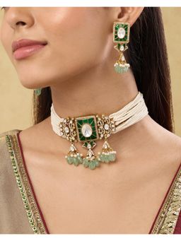 Indinoor - Zythea Kundan Necklace Set