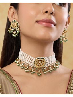 Indinoor - Avenor Kundan Necklace Set