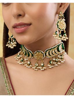 Indinoor - Kae Kundan Necklace Set