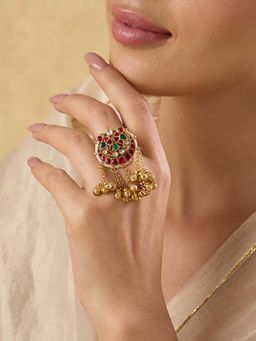 Indinoor - Ghoongro Statement Ring