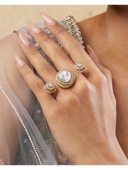 Indinoor - Shalini Three-Headed Ring