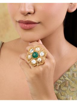 Indinoor - Riyasat Kundan Polki Ring