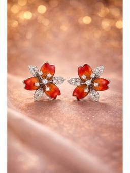 Silvpop Jewels - Flame Blossom Earrings - Flame Blossom Earrings