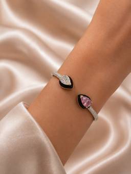 Silvpop Jewels - Mosaique Duo Poire Pink Bracelet