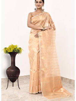 Naaritva Banaras - Pure Tissue Silk Handwoven Banaras Saree with Unstitched Blouse