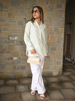 Club York - Mint Striper Shirt