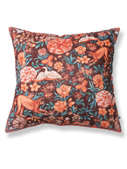 ONSETHOMES - Vanya Brown Chenille Cushion Cover (20x20 inches)