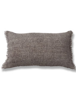 ONSETHOMES - Dark Grey Sukoon Hand Woven Cushion Cover (20x20 inches)