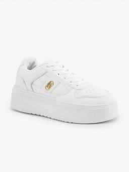 U.S. POLO ASSN. - Women Aveline White Chunky Sneakers