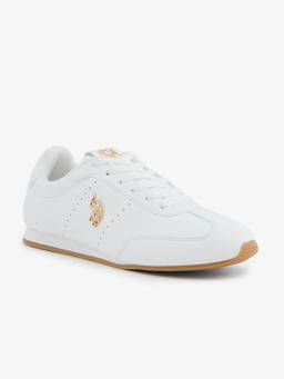 U.S. POLO ASSN. - Women Amelise White Light Weight Sneakers