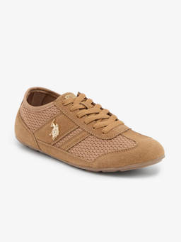 U.S. POLO ASSN. - Women Liorane Brown Light Weight Sneakers