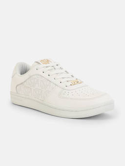 U.S. POLO ASSN. - Women Veera Off White Monogram Sneakers
