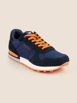 Metro - Men Navy Blue Casual Sneakers