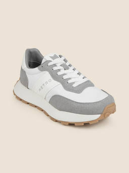 Metro - Men Grey Casual Sneakers