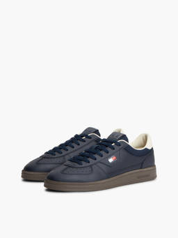 Tommy Hilfiger - Men Navy Blue Polyurethane Sneakers