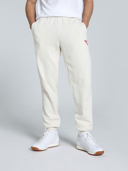 Puma - Brand Loves Men's White Joggers