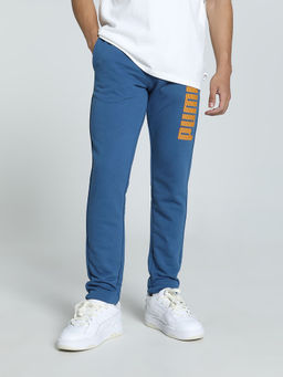 Puma - Knitted Graphic Oh Men's Blue Trackpant